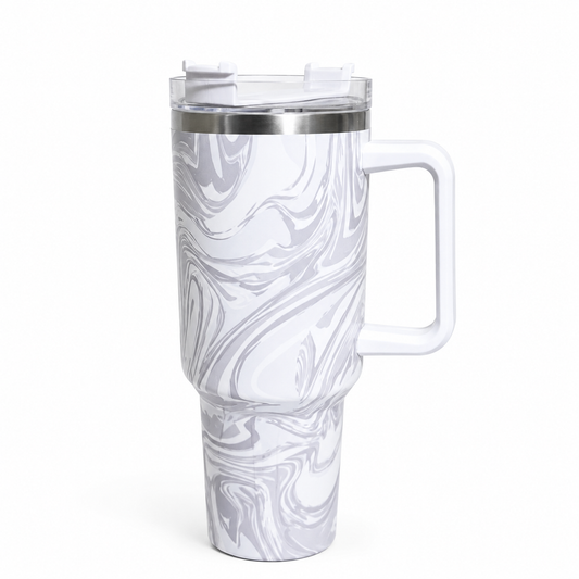 Marble Muse Tumbler — 40oz