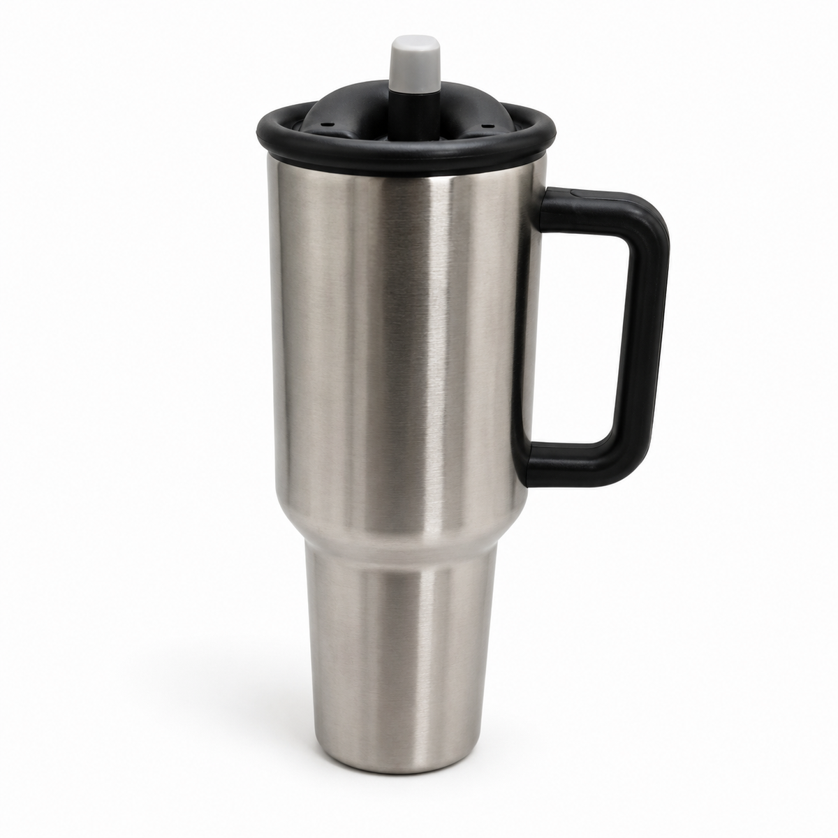 Stanley Quencher ProTour Flip Straw 40oz — Stainless Steel 🖤