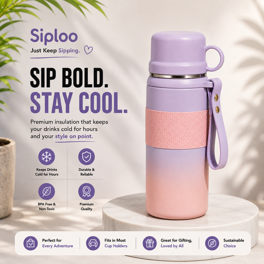Siploo Harmony Insulated Water Bottle